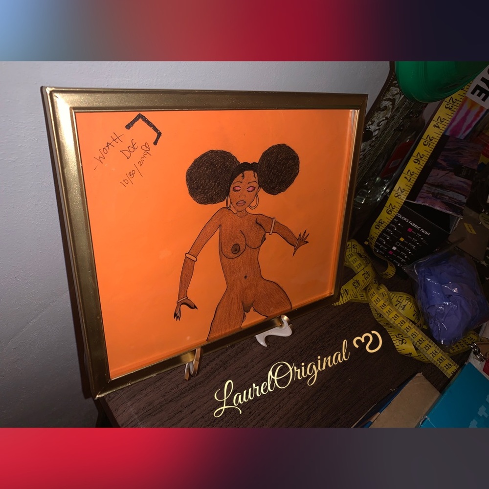 β£οΈ Outkast CD Inspired Art β₯οΈ (β₯ 9x12 Frame ΰ°) - Picture 8 of 12